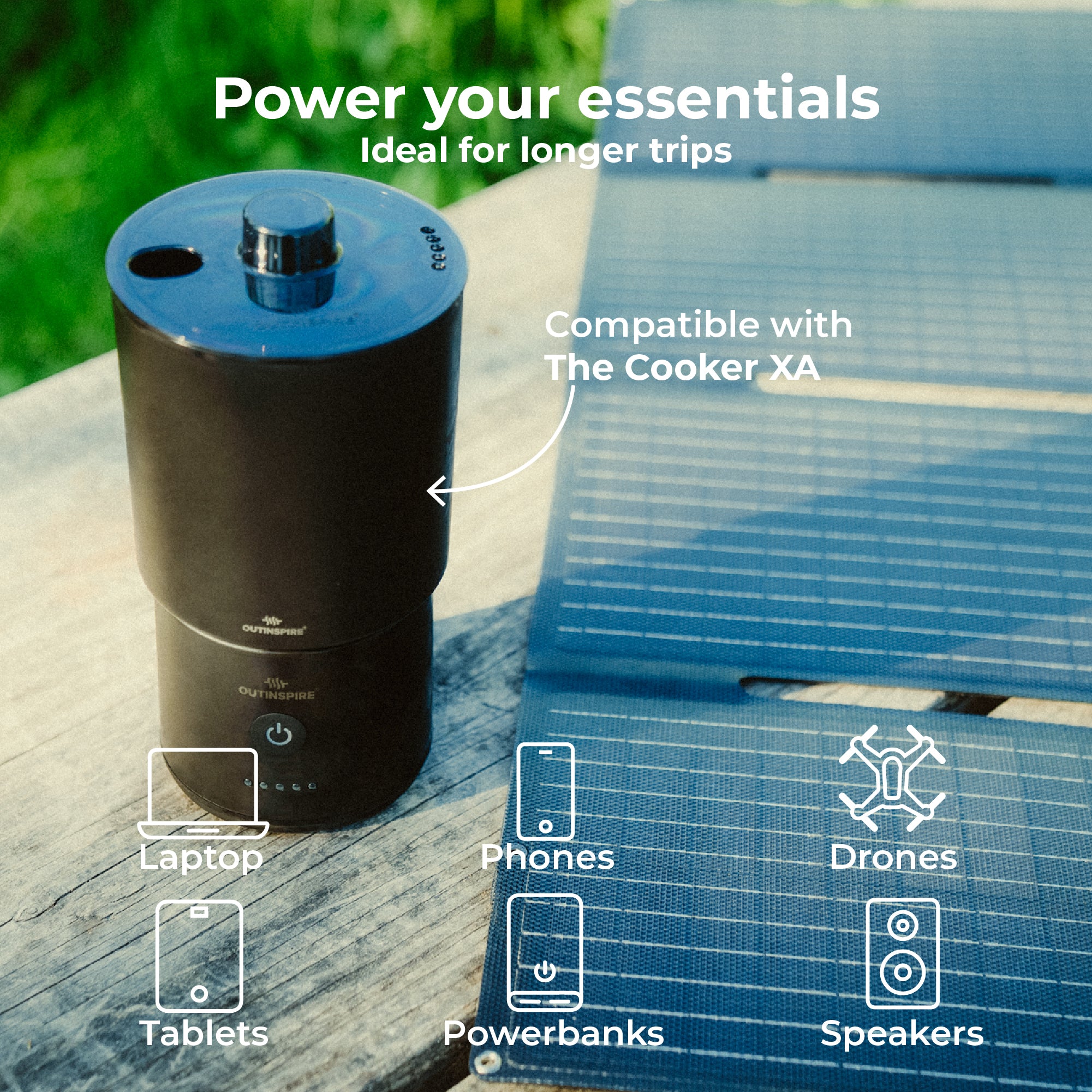 The Solar Panel 60W - Outinspire